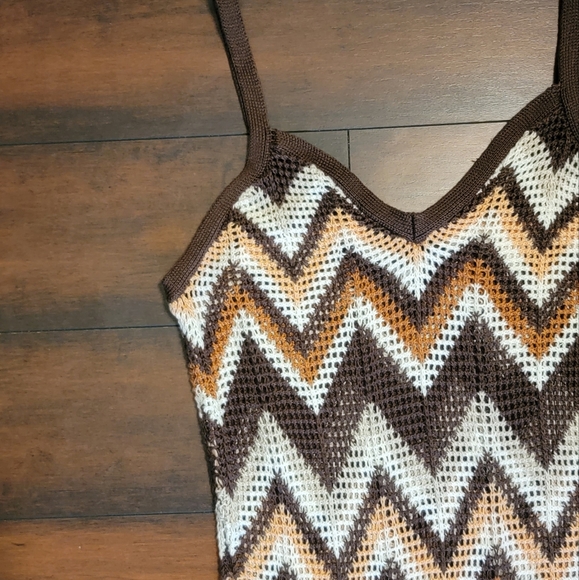 Almost Famous Crochet Midi Dress - Picture 5 of 6